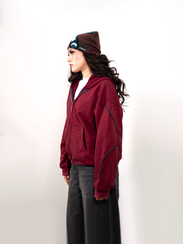 KURAPIKA ZIP-UP + FREE BEANIE (READ DESCRIPTION) - Shahzad Clothing