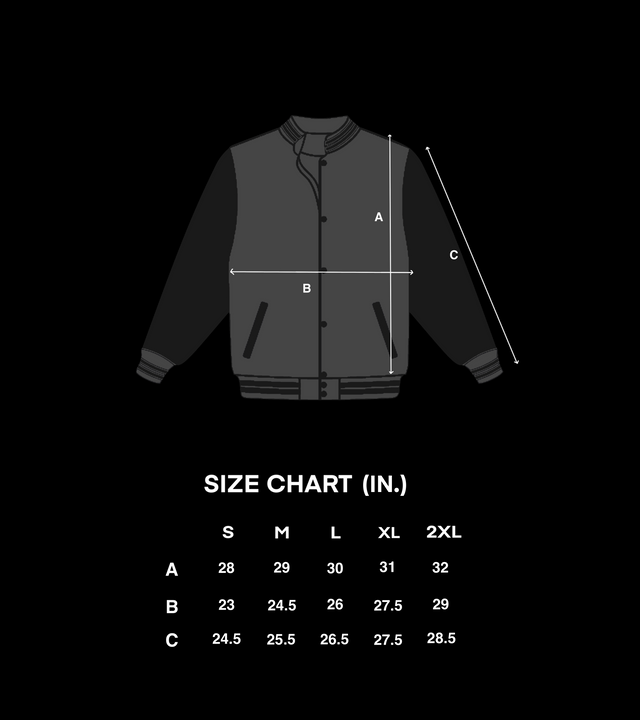 D4C VARSITY + FREE BEANIE (READ DESCRIPTION) - Shahzad Clothing