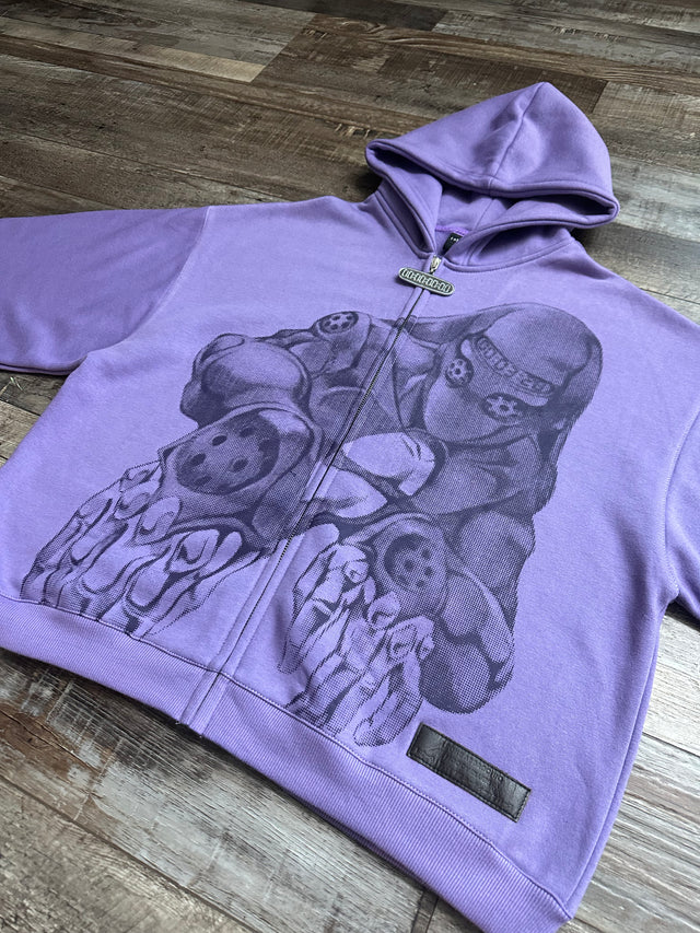 MOODY BLUES ZIP-UP + FREE BEANIE (READ DESCRIPTION) - Shahzad Clothing