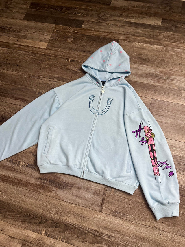 JOHNNY JOESTAR ZIP-UP + FREE ITEM (READ DESCRIPTION) - Shahzad Clothing