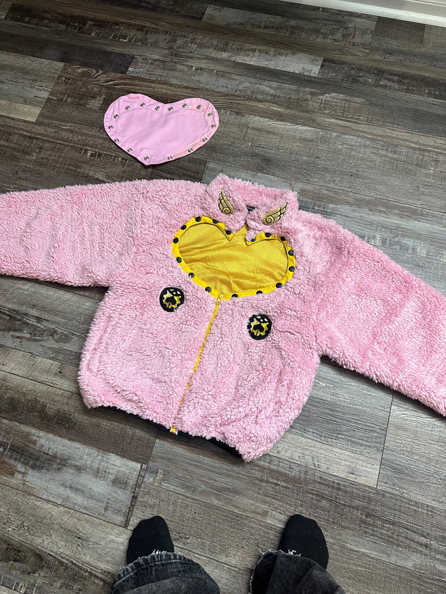 GIORNO • PINK (FLEECE JACKET) - Shahzad Clothing