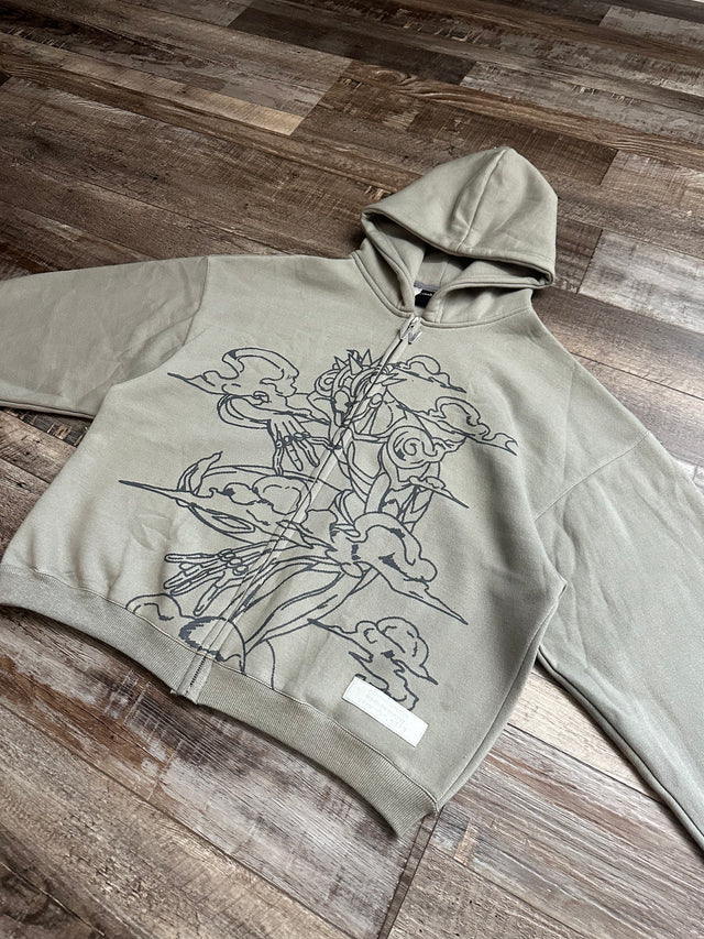 WEATHER REPORT ZIP-UP + FREE BEANIE (READ DESCRIPTION) - Shahzad Clothing