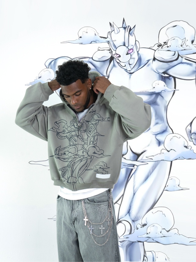 WEATHER REPORT ZIP-UP + FREE BEANIE (READ DESCRIPTION) - Shahzad Clothing