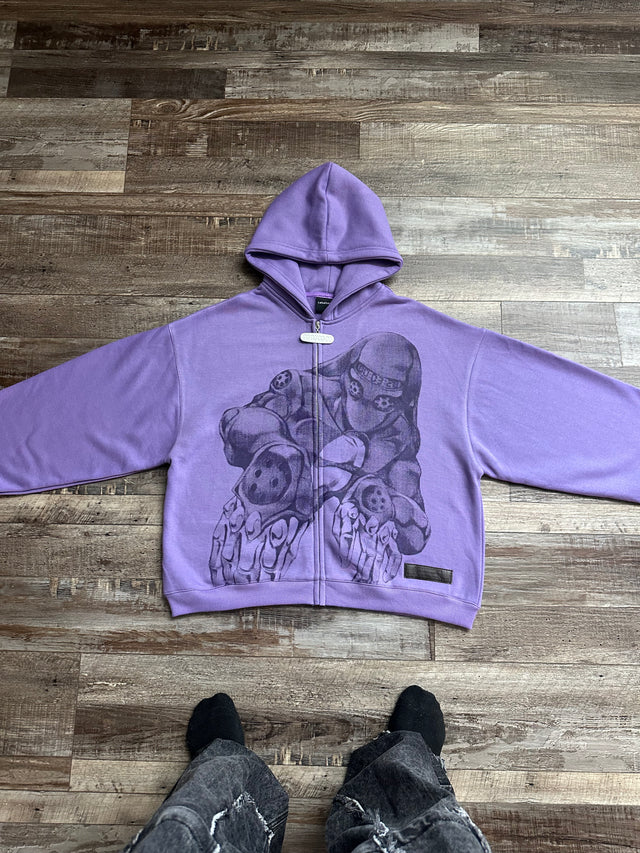 MOODY BLUES ZIP-UP + FREE BEANIE (READ DESCRIPTION) - Shahzad Clothing