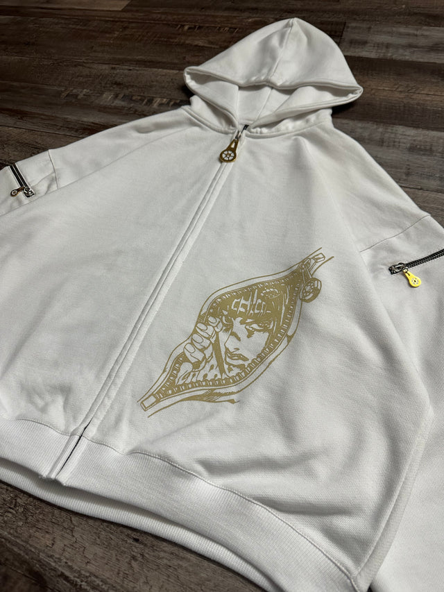 STICKY FINGERS ZIP-UP + FREE ITEM (READ DESCRIPTION) - Shahzad Clothing