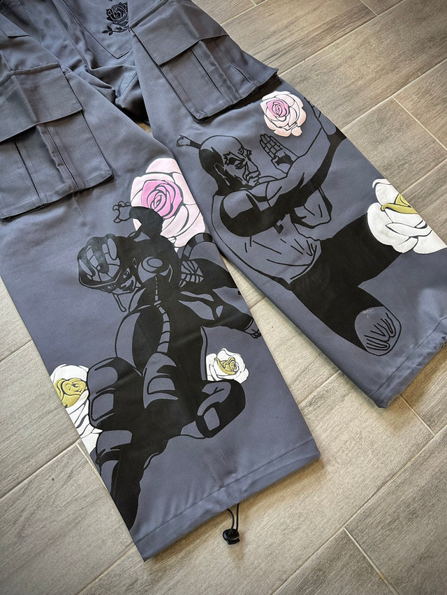 NETERO X MERUEM (PARACHUTE PANTS) - Shahzad Clothing