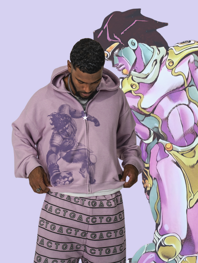 STAR PLATINUM ZIP-UP + FREE ITEM (READ DESCRIPTION) - Shahzad Clothing